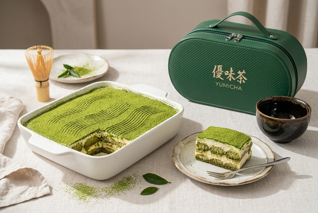 Tiramisu au matcha : la recette inratable et crémeuse
